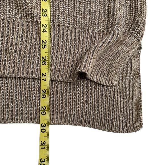 Ellen Tracy Ladies' Comfy Roll Neck Sweater Size XXL Oatmeal Marl Beige - Picture 8 of 12